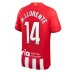 Atletico Madrid Marcos Llorente #14 Voetbalkleding Thuisshirt 2023-24 Korte Mouwen